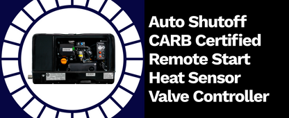RVMP Flex Power 2800e | 2800 Watt Dual-Fuel Installed RV Generator - 4LI-RV281-EFI
