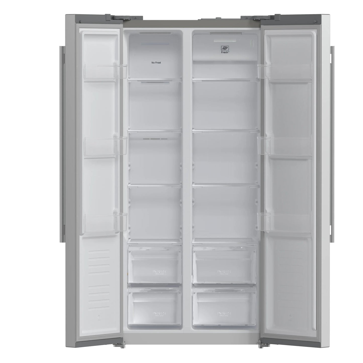 FORNO 33-Inch Side-by-Side Refrigerator, 15.6 cu.ft, in Stainless Steel  - FFRBI1805-33SB