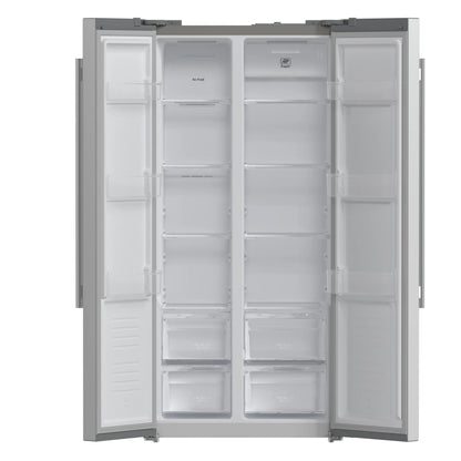FORNO 33-Inch Side-by-Side Refrigerator, 15.6 cu.ft, in Stainless Steel  - FFRBI1805-33SB