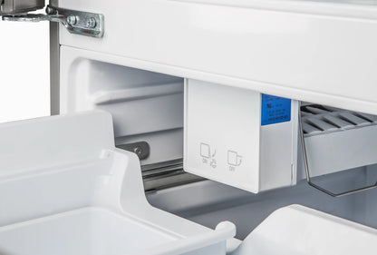 Forno 36-Inch Moena French Door Refrigerator - 19 cu.ft with Double Freezer Drawer and Ice Maker FFRBI1820-36SB -