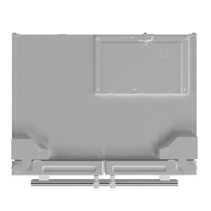 Forno Espresso Moena 36-inch 19.2 Cu.ft French Door Refrigerator in White with Antique Brass Handle  - FFRBI1820-36WHT