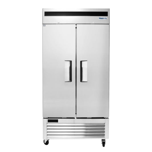 Frigos 39.50'' Bottom Mount (2) Door Reach-in Refrigerator 28.5 Cu. Ft. - FGA-BMR-2D-40