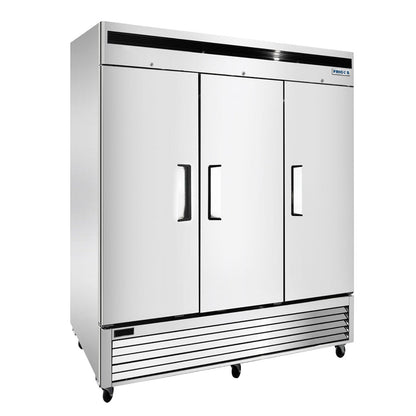 Frigos 81.90'' Bottom Mounted (3) Solid Door Reach-In Refrigerator 67.99 cu. ft. -  FGA-BMR-3D-82