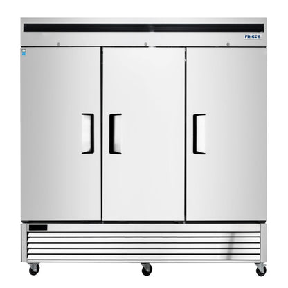 Frigos 81.90'' Bottom Mounted (3) Solid Door Reach-In Refrigerator 67.99 cu. ft. -  FGA-BMR-3D-82