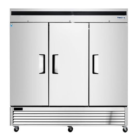 Frigos 81.90'' Bottom Mounted (3) Solid Door Reach-In Refrigerator 67.99 cu. ft. -  FGA-BMR-3D-82