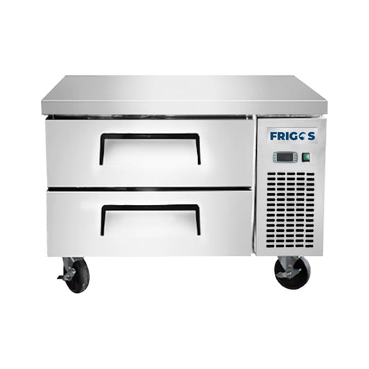 Frigos 36" Two Drawer Refrigerated Chef Base - FGA-CB-2DR-36