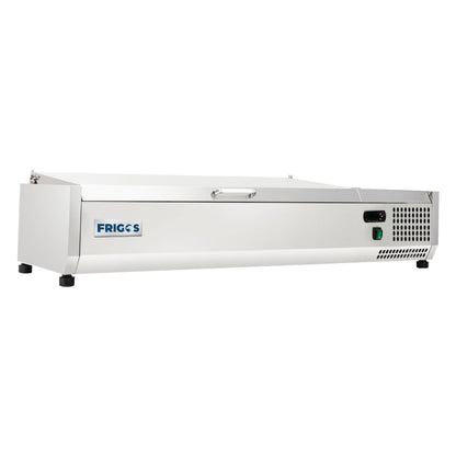 Frigos 50" Refrigerated Countertop Prep Station - FGA-CTPS-10P-50