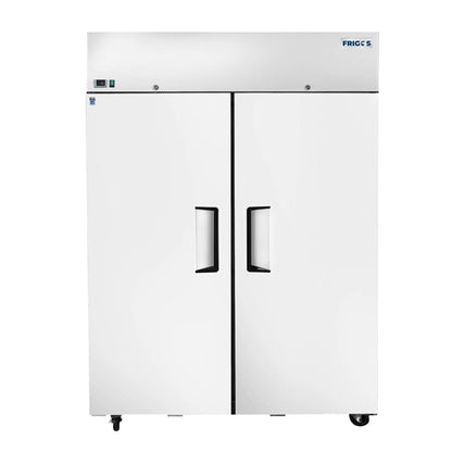 Frigos 51.75'' Top Mounted (2) Solid Door Reach-In Freezer 43.2 Cu Ft. - FGA-TMF-2D-52
