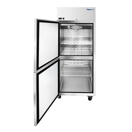 Frigos 28.75'' Top Mounted (2) Half Door Reach-In Freezer 21.4 Cu Ft. Left Hinged - FGA-TMF-2HD-29-L