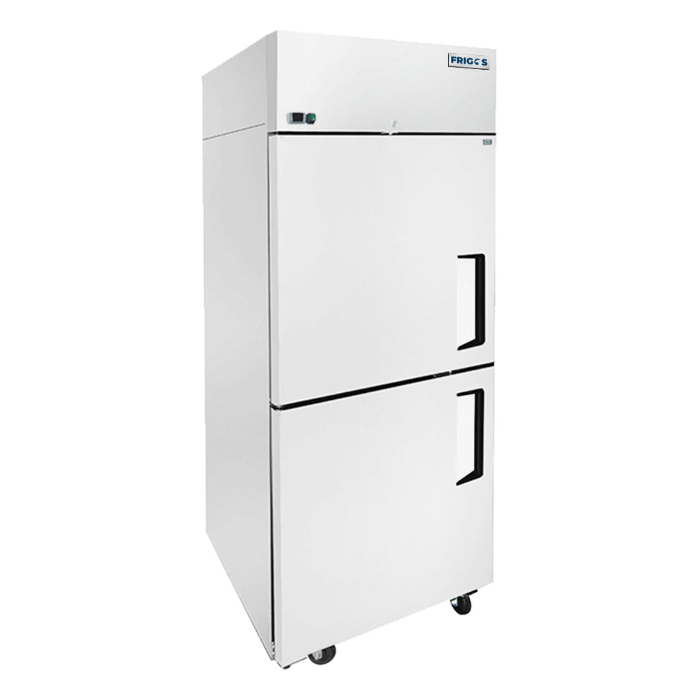 Frigos 28.75'' Top Mounted (2) Half Door Reach-In Freezer 21.4 Cu Ft. Left Hinged - FGA-TMF-2HD-29-L