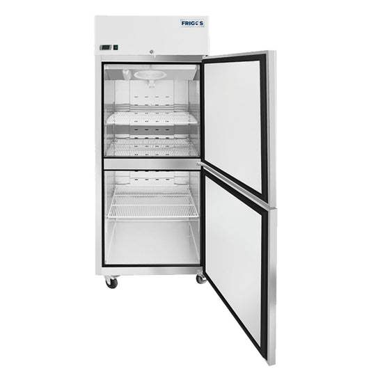 Frigos 28.75'' Top Mounted (2) Half Door Reach-In Freezer 21.4 Cu Ft. - FGA-TMF-2HD-29