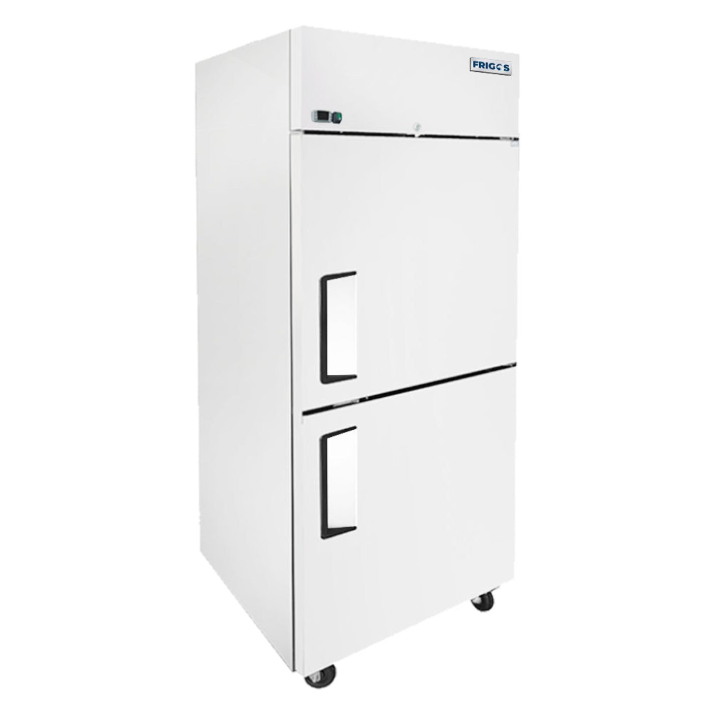 Frigos 28.75'' Top Mounted (2) Half Door Reach-In Freezer 21.4 Cu Ft. - FGA-TMF-2HD-29