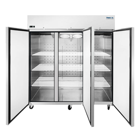 Frigos 77.80" Top Mount Reach In Three Door Refrigerator 64.9 Cu. Ft. - FGA-TMR-3D-78