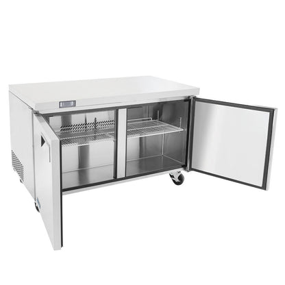 Frigos 60" Two Door Undercounter Freezer - FGA-UCF-2D-60