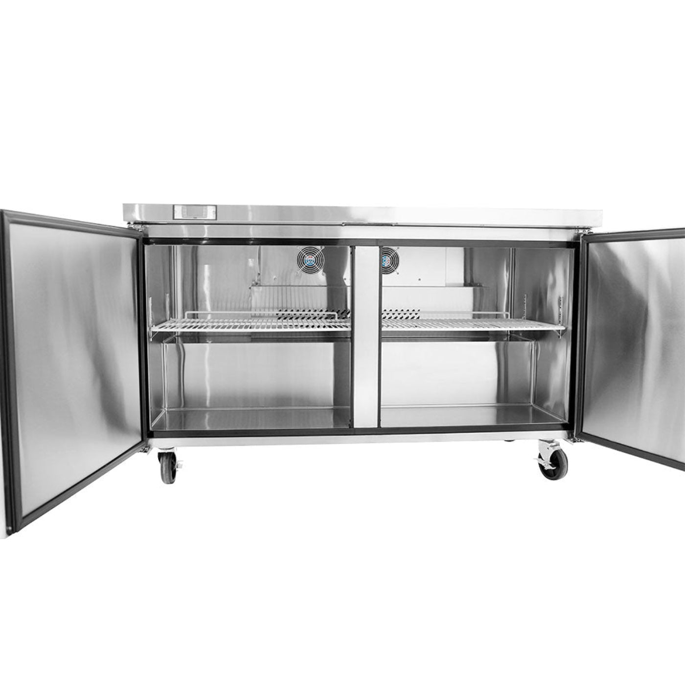 Frigos 60" Two Door Undercounter Freezer - FGA-UCF-2D-60