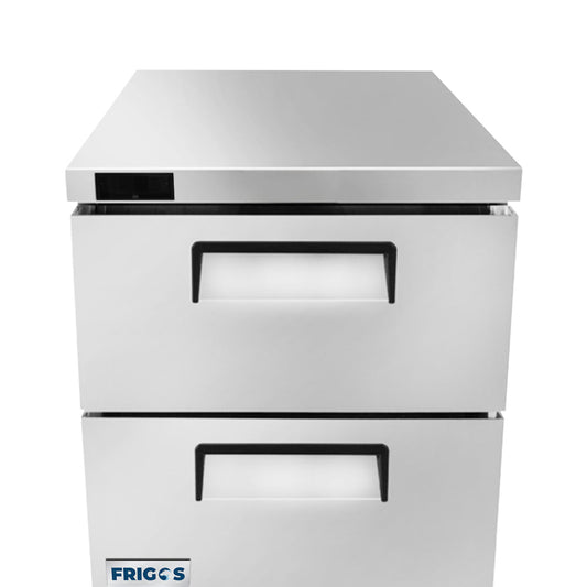 Frigos 27″ Undercounter Freezer with Drawers - FGA-UCF-2DR-28