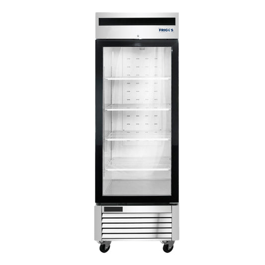 Frigos Stainless Steel Glass Door Reach-In Refrigerator Frigos 19.1 Cu. Ft. - FGA-BMR-1GD-27