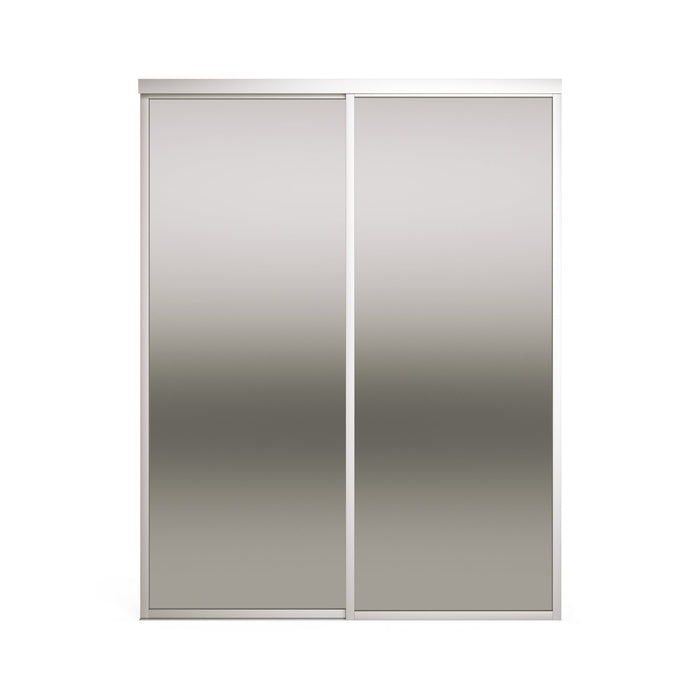 Doors22 60x96 Glass Sliding Closet Door Frosted 2 panels