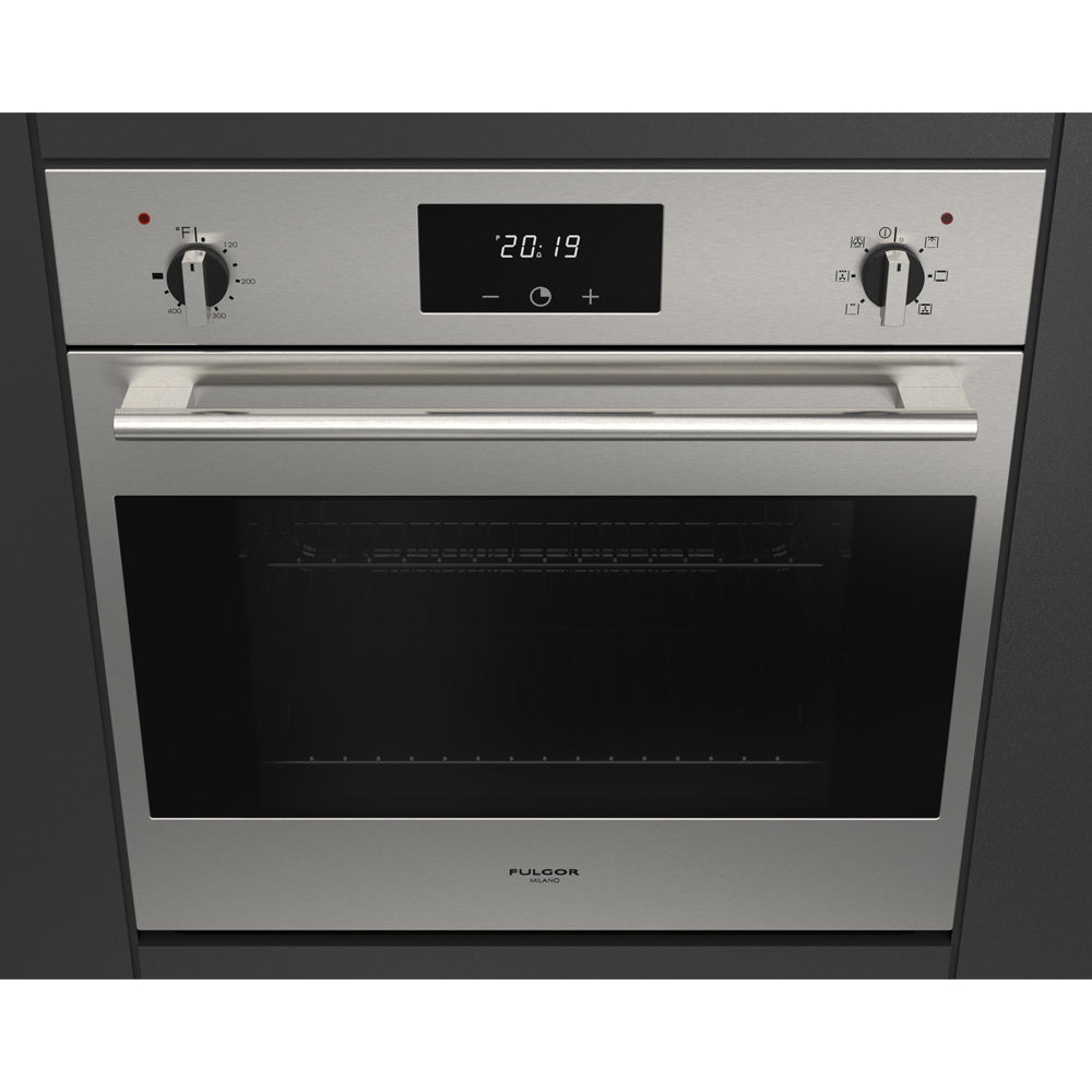 Fulgor Milano 24 in. 100 Series Electric Convection Single Wall Oven - F1SM24S2