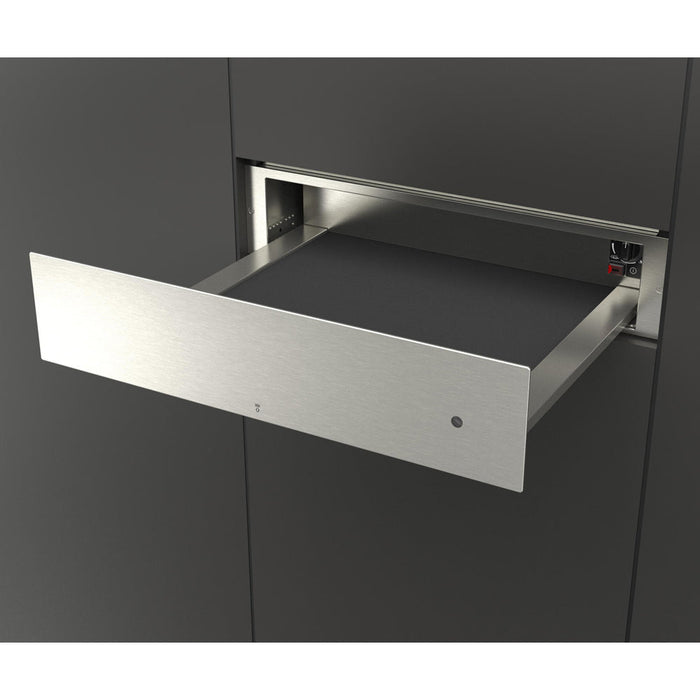 Fulgor Milano 24 in. 400 Series Warming Drawer with Push Door - F4DWD24S1