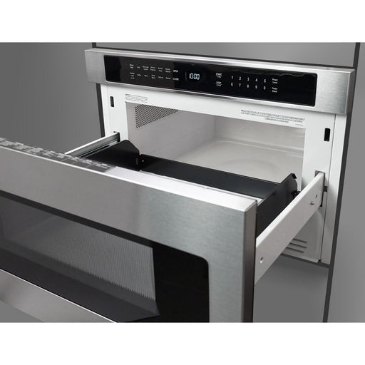 Fulgor Milano 24 in. 700 Series Built-In Microwave Drawer - F7DMW24S2