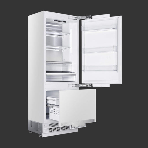 Fulgor Milano 30 in. 16 cu. ft. Counter Depth Panel Ready Built-In Refrigerator - FM4BM30FBI