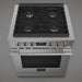 Fulgor Milano 30 in. 400 Series Accento All Gas Range in Stainless Steel - F4PGR304S2