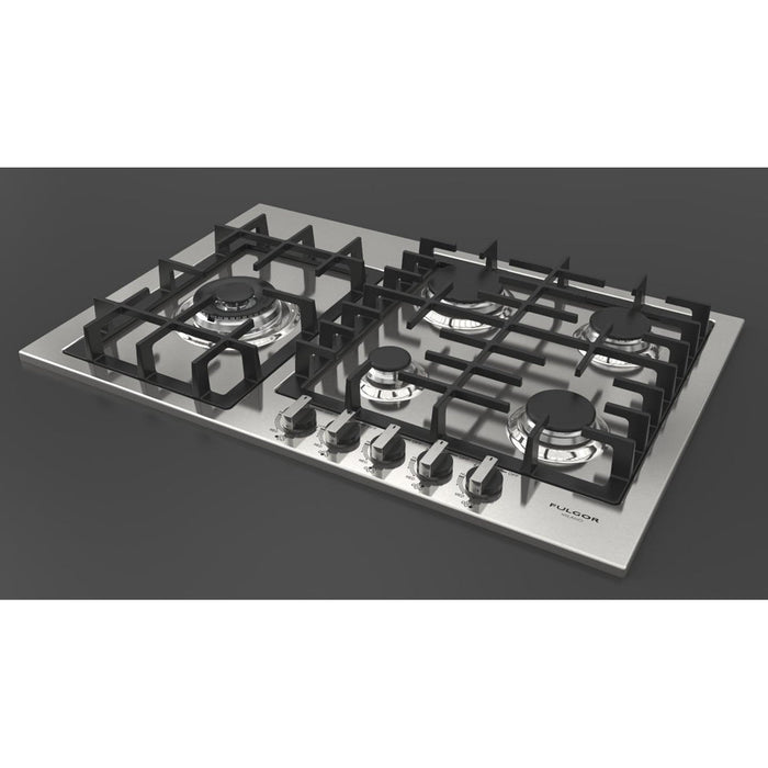 Fulgor Milano 30 in. 400 Series Gas Cooktop with 5 burners in Stainless Steel - F4GK30S1