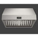 Fulgor Milano 30 in. 600 CFM Professional Under Cabinet Range Hood with Knob Control in Stainless Steel -F6PH30S2