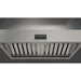 Fulgor Milano 30 in. 600 CFM Professional Under Cabinet Range Hood with Knob Control in Stainless Steel -F6PH30S2