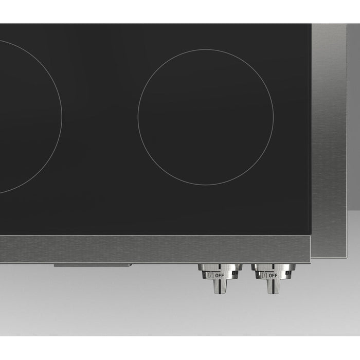 Fulgor Milano 30 in. 600 Professional Series Induction Rangetop in Stainless Steel with Glass Ceramic Top - F6IRT304S1