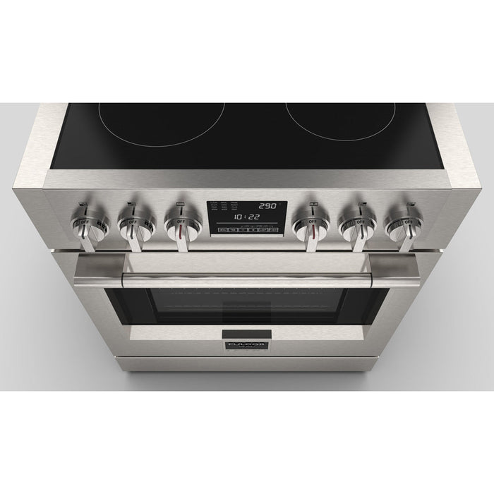 Fulgor Milano 30 in. 600 Series All Electric Induction Range in Stainless Steel - F6PIR304S1