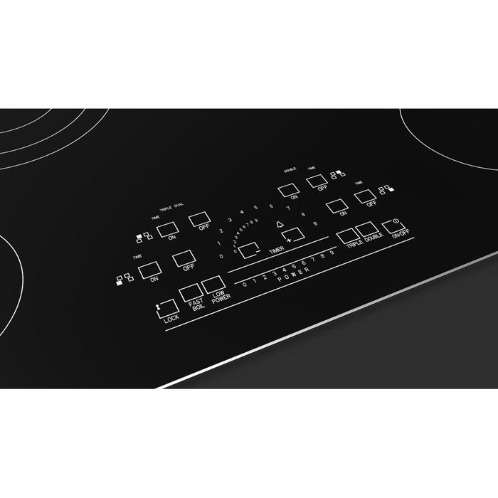 Fulgor Milano 30 in. 600 Series Electric Cooktop with 4 Burners and Glass Ceramic Cooktop in Stainless Steel - F6RT30S2