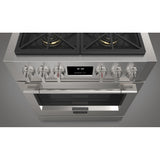 Fulgor Milano 30 in. 600 Series Pro All Gas Range with 4 Burners in Stainless Steel - F6PGR304S2