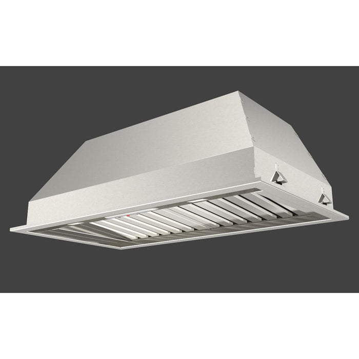 Fulgor Milano 34 in. 600 CFM Professional Range Hood Insert in Stainless Steel - F6BP34S1