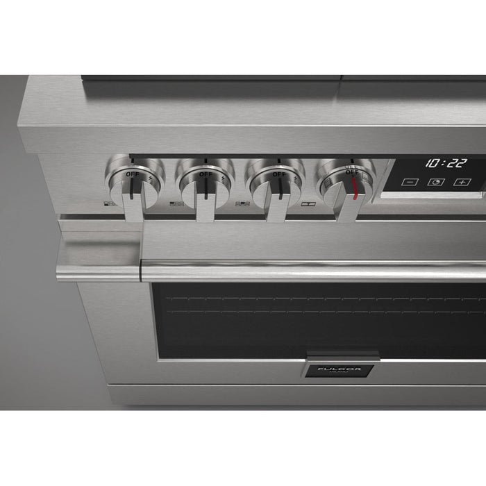 Fulgor Milano 36 in. 400 Series Accento All Gas Range in Stainless Steel - F4PGR366S2