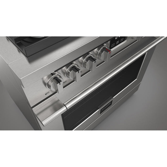 Fulgor Milano 36 in. 400 Series Accento All Gas Range in Stainless Steel - F4PGR366S2