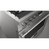 Fulgor Milano 36 in. 400 Series Accento All Gas Range in Stainless Steel - F4PGR366S2