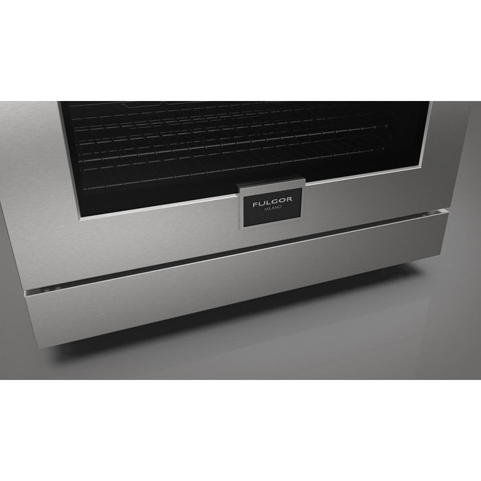 Fulgor Milano 36 in. 400 Series Accento All Gas Range in Stainless Steel - F4PGR366S2