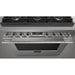 Fulgor Milano 36 in. 400 Series Accento Dual Fuel Range in Stainless Steel -F4PDF366S1