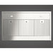 Fulgor Milano 36 in. 450 CFM Under Cabinet Range Hood in Stainless Steel - F4UC36S1