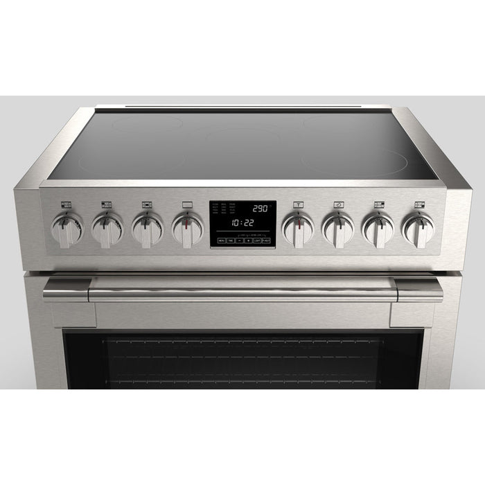 Fulgor Milano 36 in. 600 Series All Electric Induction Range in Stainless Steel - F6PIR365S1