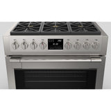 Fulgor Milano 36 in. 600 Series Dual Fuel Range with 6 Burners in Stainless Steel - F6PDF366S1