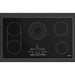 Fulgor Milano 36 in. 600 Series Electric Cooktop with 5 Burners and Glass Ceramic Cooktop in Stainless Steel - F6RT36S2