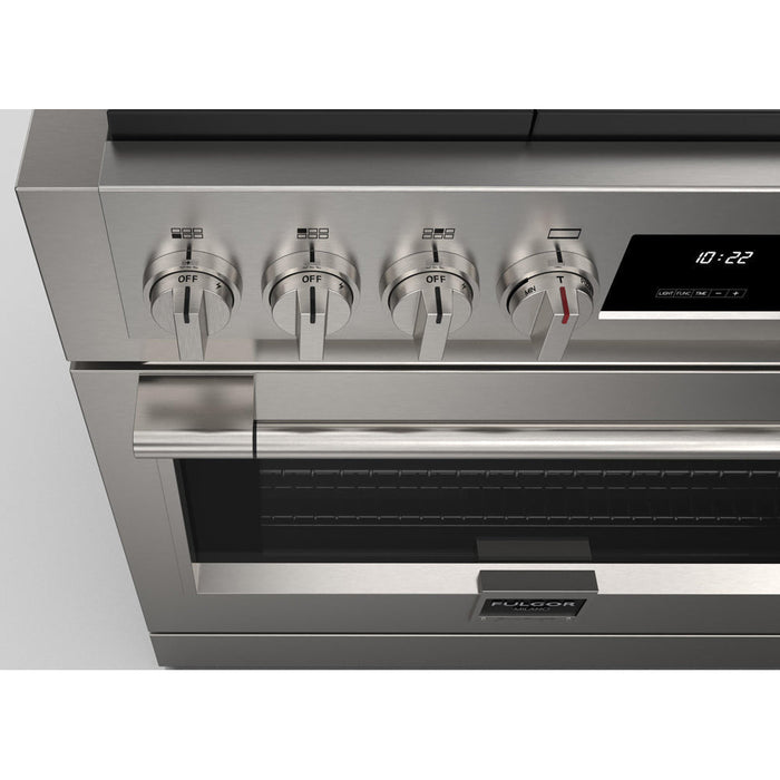 Fulgor Milano 36 in. 600 Series Pro All Gas Range with 6 Burners in Stainless Steel - F6PGR366S2