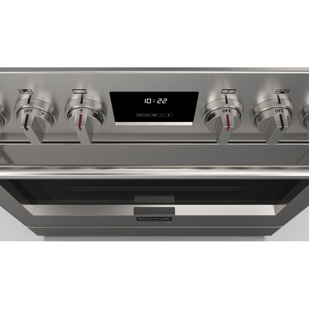 Fulgor Milano 36 in. 600 Series Pro All Gas Range with 6 Burners in Stainless Steel - F6PGR366S2