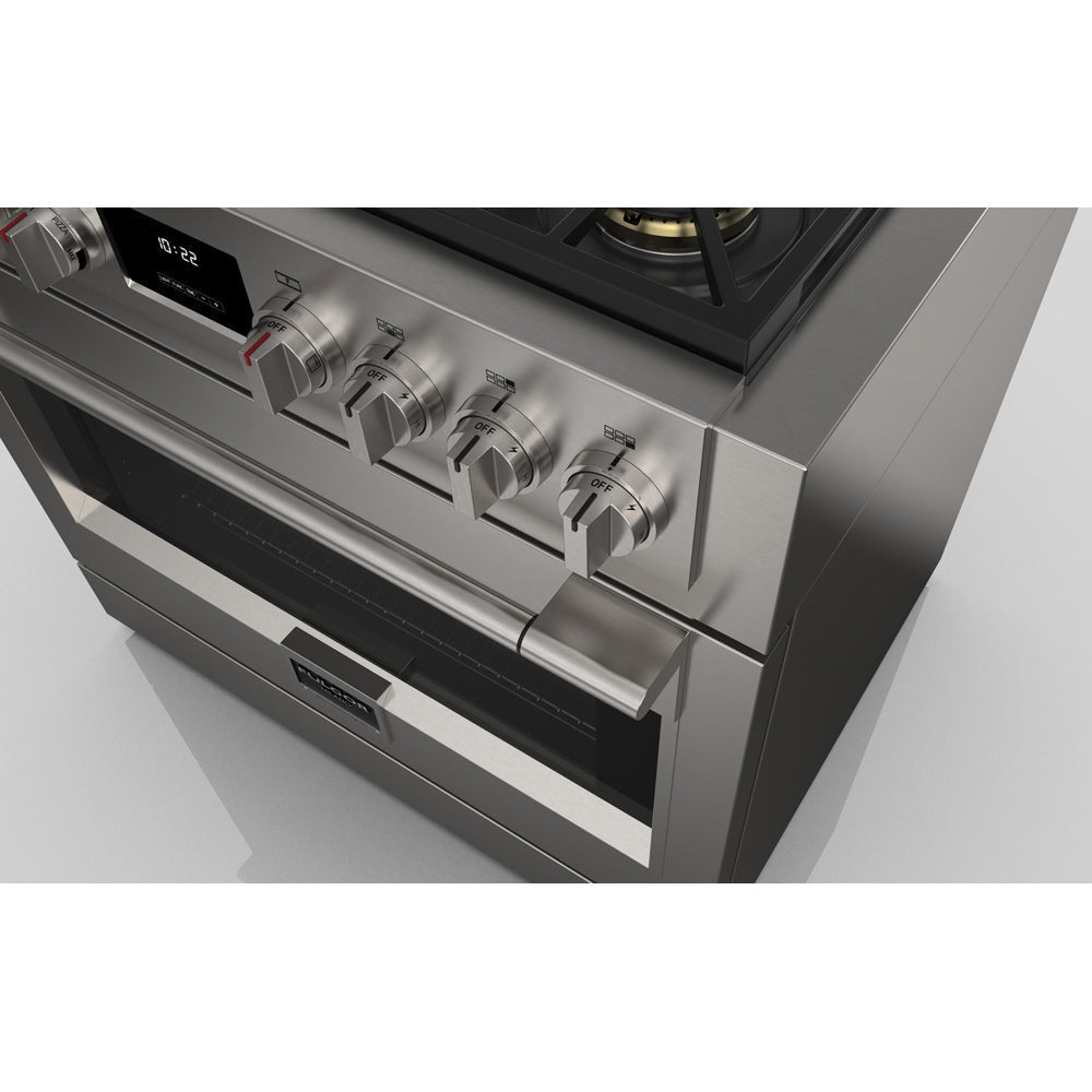 Fulgor Milano 36 in. 600 Series Pro All Gas Range with 6 Burners in Stainless Steel - F6PGR366S2