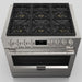 Fulgor Milano 36 in. 600 Series Pro All Gas Range with 6 Burners in Stainless Steel - F6PGR366S2