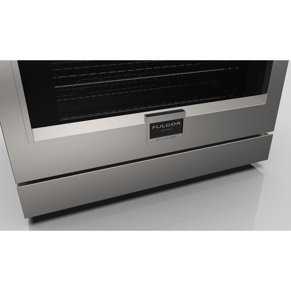 Fulgor Milano 36 in. 600 Series Pro All Gas Range with 6 Burners in Stainless Steel - F6PGR366S2