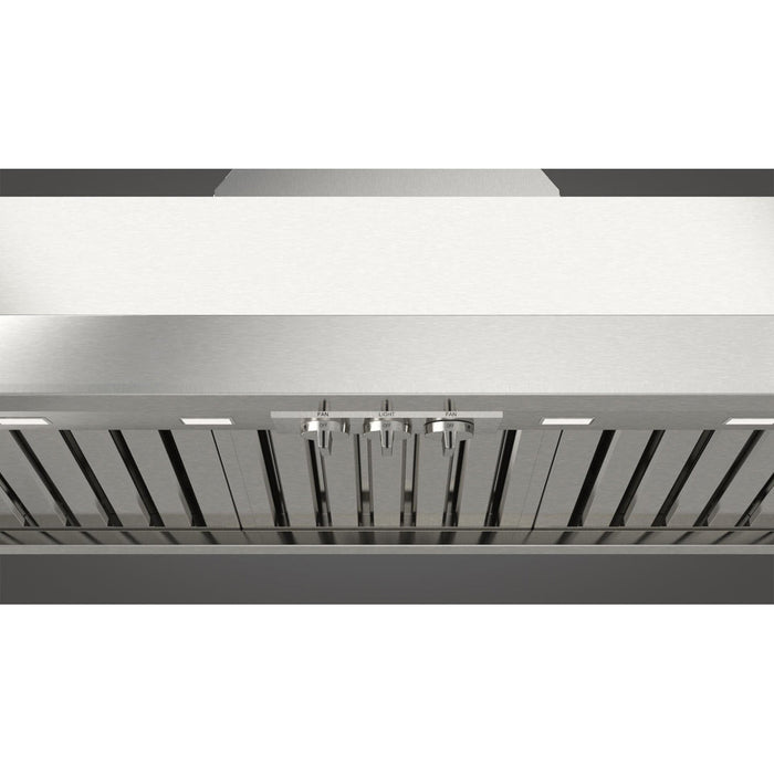 Fulgor Milano 46 in. 600 CFM Professional Range Hood Insert in Stainless Steel - F6BP46DS1